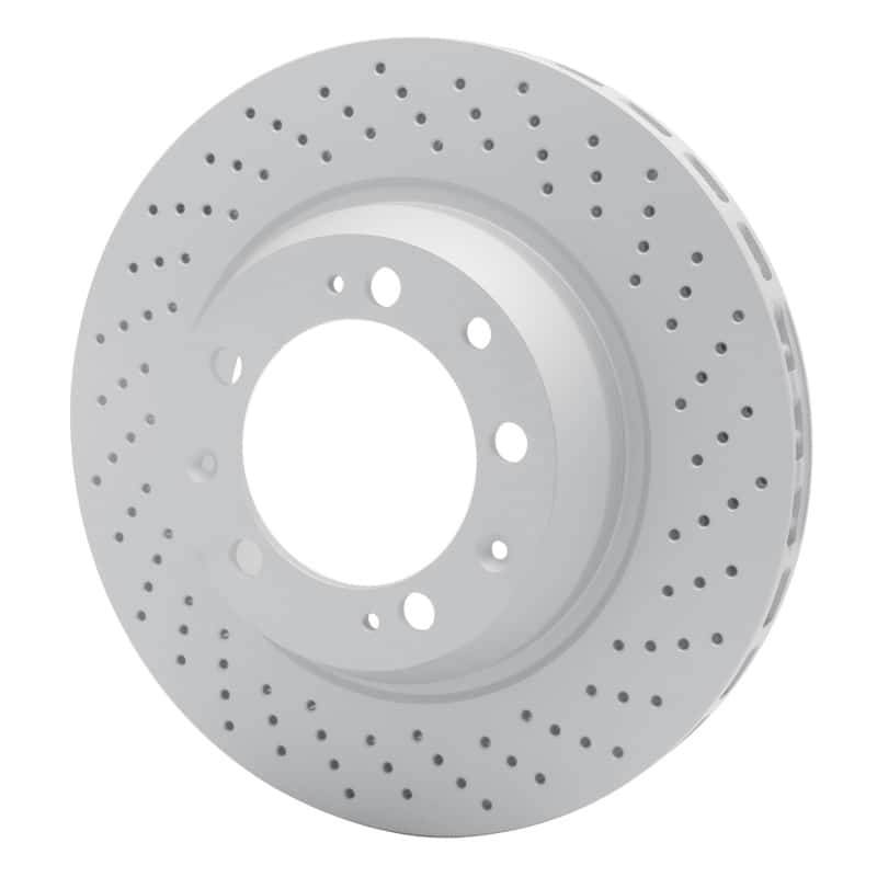 DFC — DFC 98-98 Porsche 911 Right Rear Drilled Hi-Carbon Alloy Geomet Coated Rotor
DFC Brake Rotor - view 2
