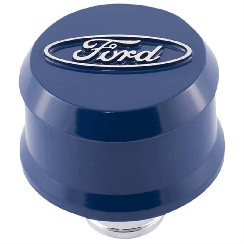 Ford Racing — Ford Racing Slant Edge Breather - Blue
Oil Breather Cap - view 1