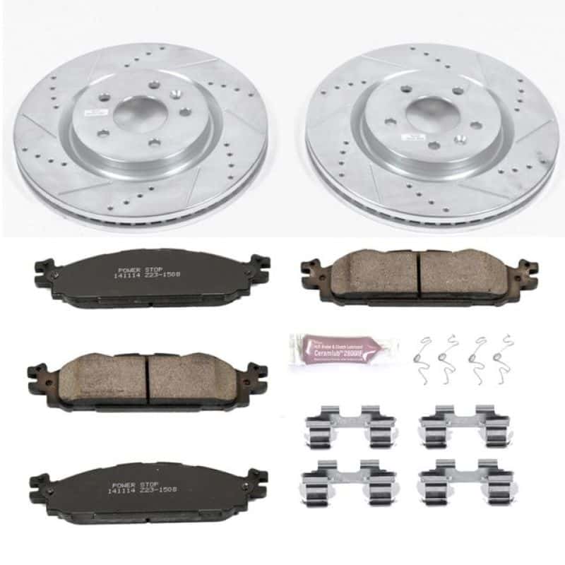 PowerStop — Power Stop 11-19 Ford Explorer Front Z23 Evolution Sport Brake Kit - view 1