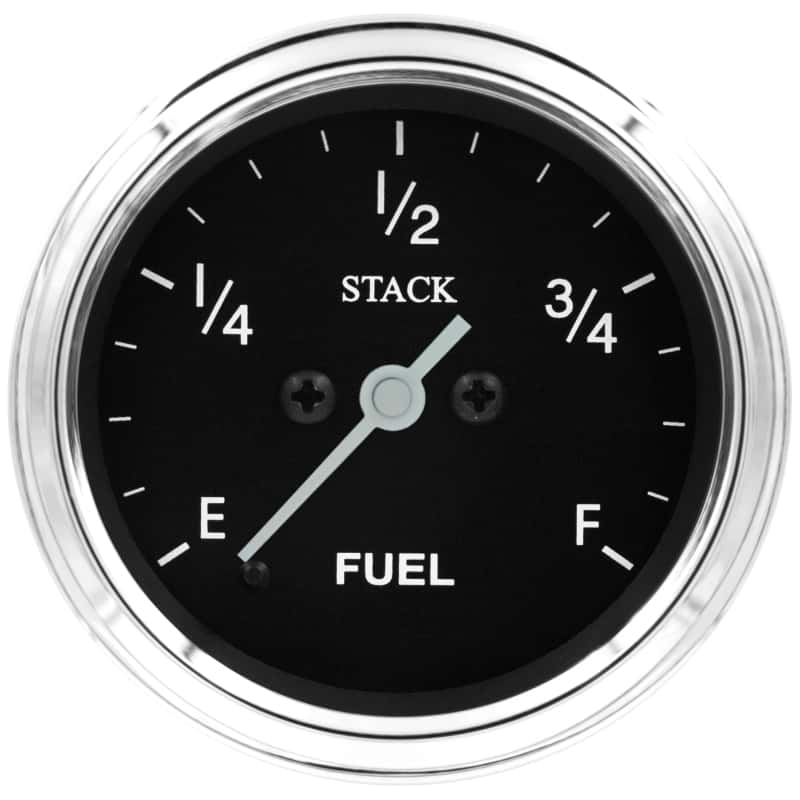 AutoMeter — Autometer Stack 52mm 0-280 Ohm Programmable Pro Stepper Motor Fuel Level Gauge - Classic
Ga Fuel Stpr Univ Cl - view 1