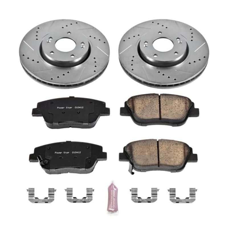 PowerStop — Power Stop 10-15 Hyundai Sonata Front Z23 Evolution Sport Brake Kit - view 1