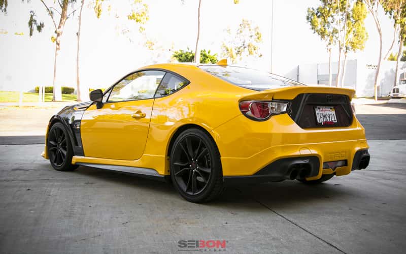 Seibon — Seibon 12-13 BRZ/FRS OEM Style Carbon Fiber Trunk/Hatch - view 6
