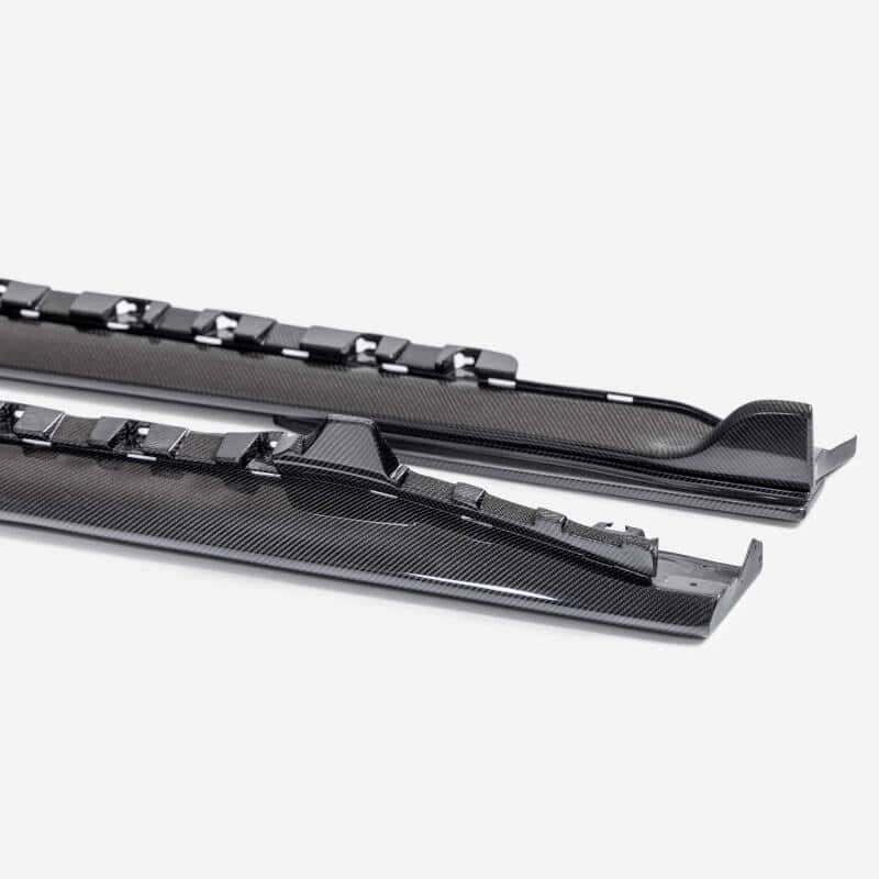 Anderson Composites — Anderson Composites 2024 Ford Mustang Type-GT5 Carbon Fiber Side Rocker Panel Splitter - view 6