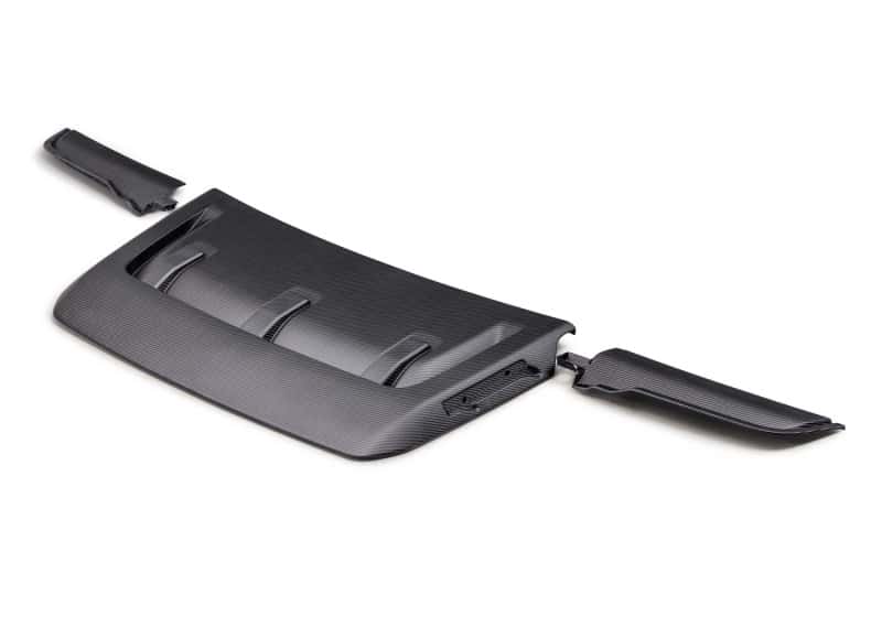 Ford Racing — Ford Racing 21-24 F-150 Raptor Carbon Fiber Hood Vent & Trim - Matte
Hood Panel - view 1