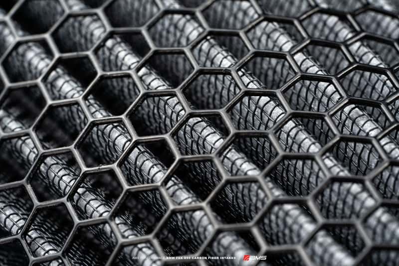 AMS — AMS Performance 15-18 BMW M3 / 15-20 BMW M4 w/ S55 3.0L Turbo Engine Carbon Fiber Intake - view 10
