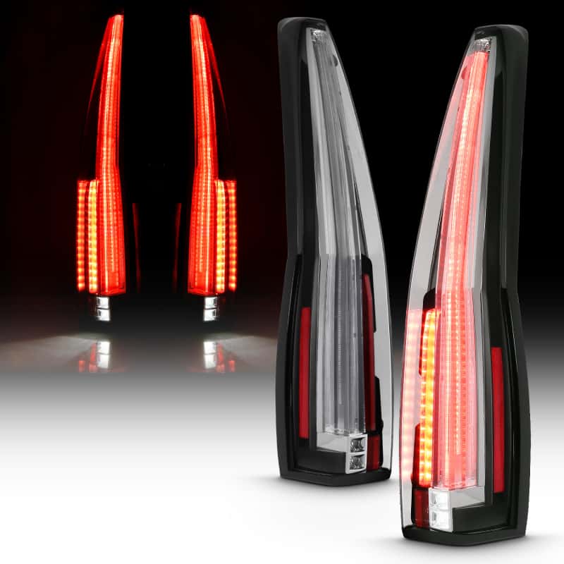 ANZO — ANZO 2007-2014 Chevrolet Tahoe Led Taillights Red/Clear
Tail Light Set
LED Taillights - view 2
