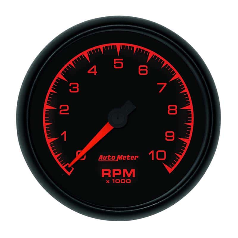 AutoMeter — Autometer ES 3-3/8in TACH 10000 RPM IN-DASH
3.4" TACH 10KRPM ES - view 3