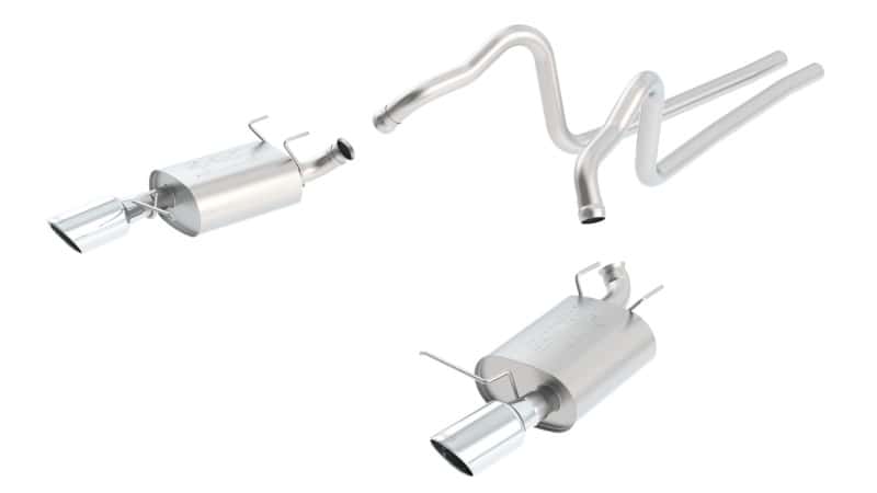 Borla — Borla 11-12 Ford Mustang 3.7L AT/MT RWD 2dr ATAK SS Catback Exhaust
Cat-Back System
ExhstSysKt - view 3