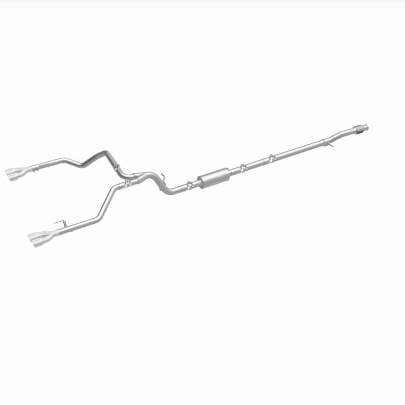 Magnaflow — MagnaFlow 2019 Chevy Silverado 1500 V8 5.3L Street Series Quad Split Rear Exhaust w/ Polished Tips
Cat-Back - view 9