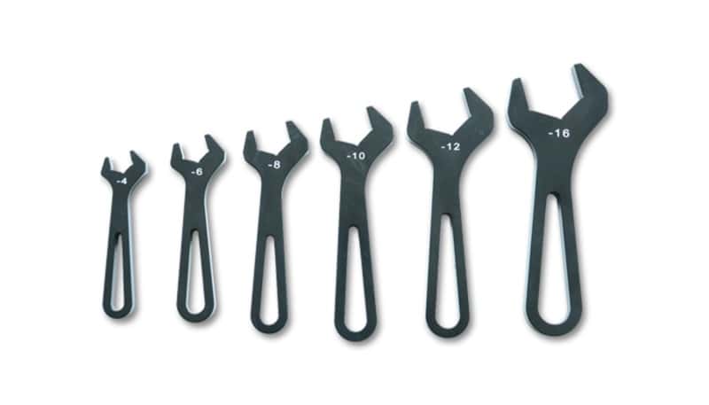 Vibrant — Vibrant Aluminum Wrench Set Set of 6 (AN-4 to AN-16)
Setof6ANAlumWrenches
6pcsANAlloyWrenches
Hose End Wrench - view 1