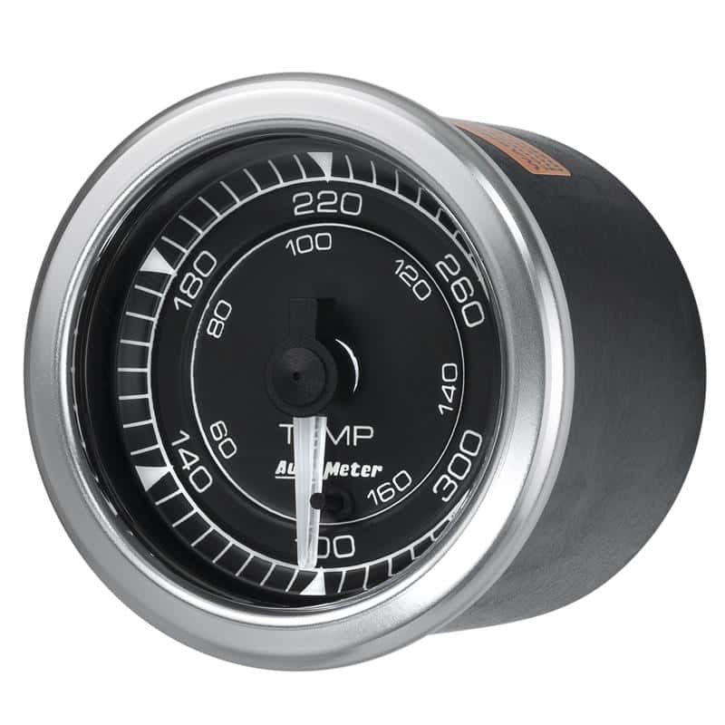AutoMeter — Autometer Chrono 2-1/16in 140-380 Degree Digital Stepper Motor Temperature Gauge
GA 2" TEMP 340F S CH - view 2