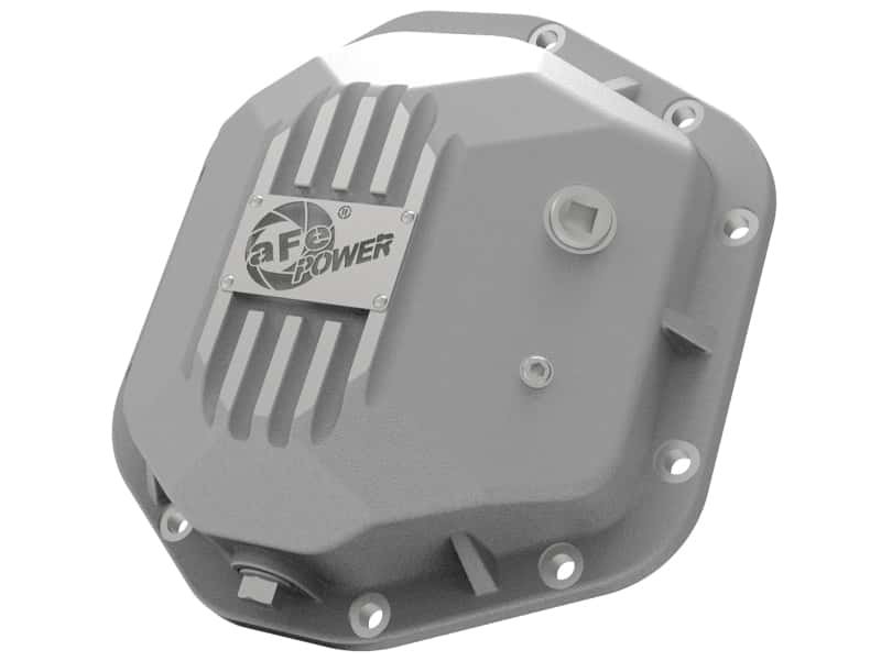 aFe — aFe 97-18 Jeep Wrangler TJ/JK Dana 44 Street Series Differential Cover w/ Machined Fins - Raw
Differential Cover - view 1