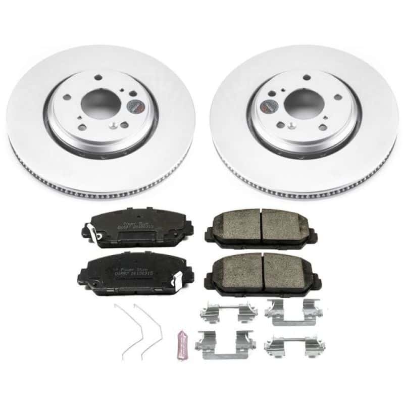 PowerStop — Power Stop 17-18 Acura ILX Front Z17 Evolution Geomet Coated Brake Kit - view 1