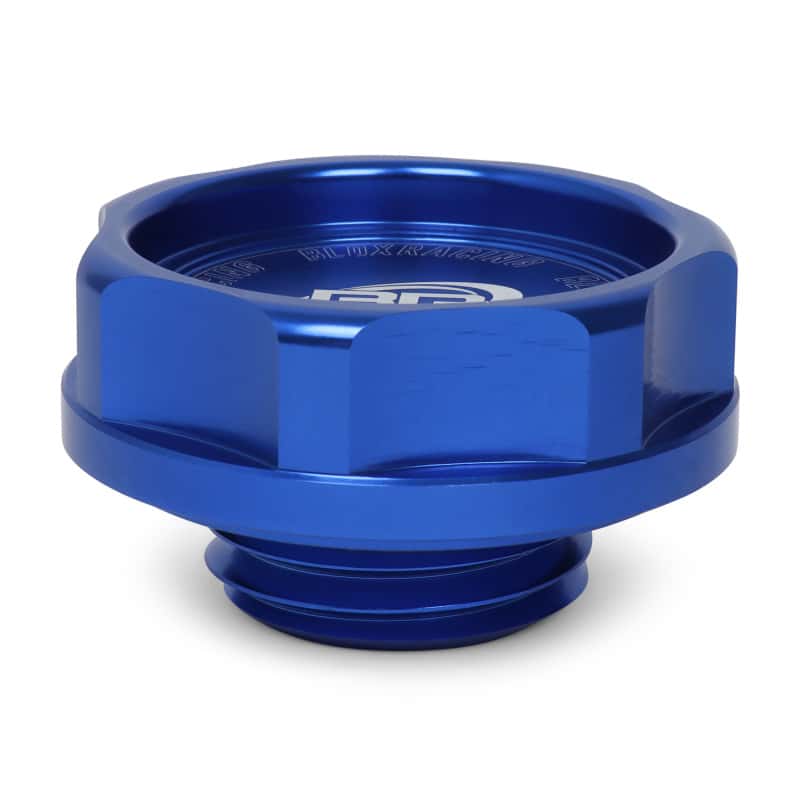 BLOX Racing — BLOX Racing Billet Honda Oil Cap - Blue - view 4