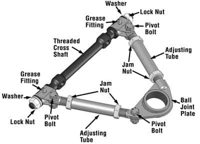 SPC Performance — SPC Performance Pro Series Front Adjustable Upper Control Arm (Chrysler Thread-In 10deg) (Race Only)
ADJ. CONTROL ARM
RACE ARM - view 3
