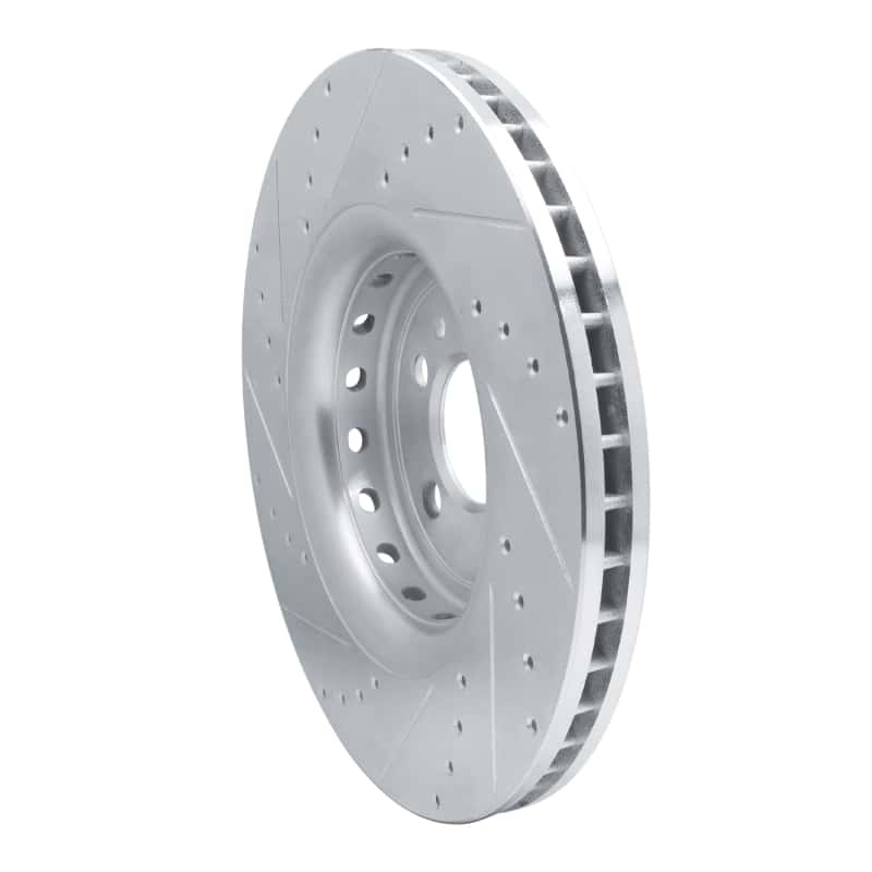 R1 Concepts — R1 14-23 Dodge Charger Front Right Drilled & Slotted Silver Brake Rotor
R1 Brake Rotor Drill - view 4