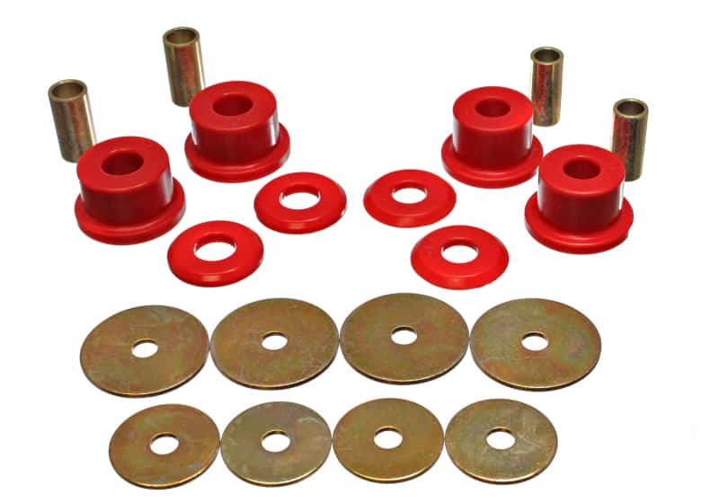 Energy Suspension — Energy Suspension 90-94 Mitsubishi Eclipse AWD Red Sub-Frame Bushing Set
SuspSbfrBshngKt - view 3