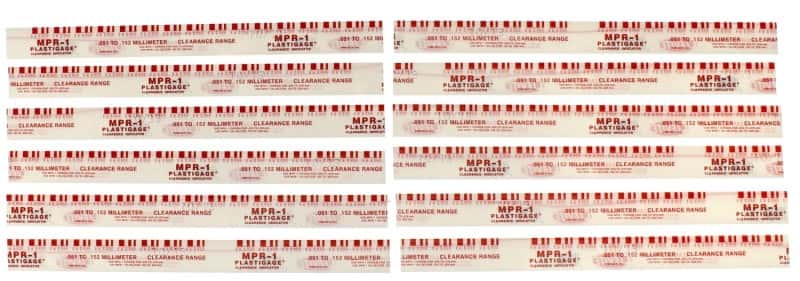 Clevite — Clevite Plastigage Red Plastigage - 12 Pack - view 3