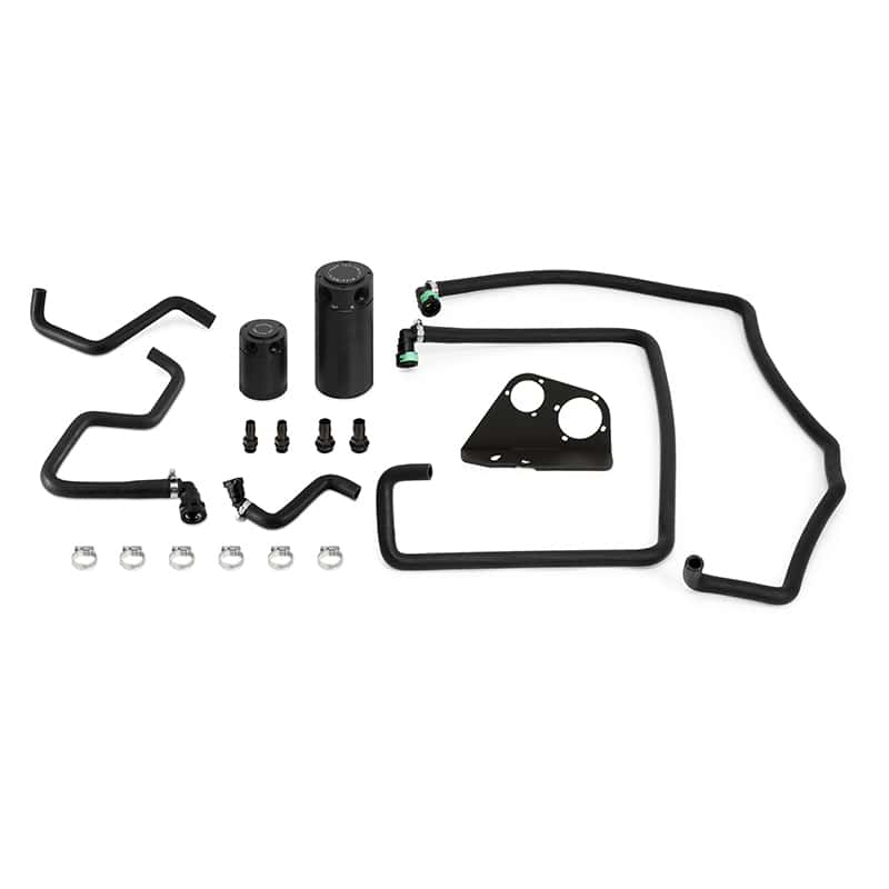 Mishimoto — Mishimoto 2017+ Ford F-150 3.5L EcoBoost Baffled Oil Catch Can Kit
Oil Catch Can Kit - view 1