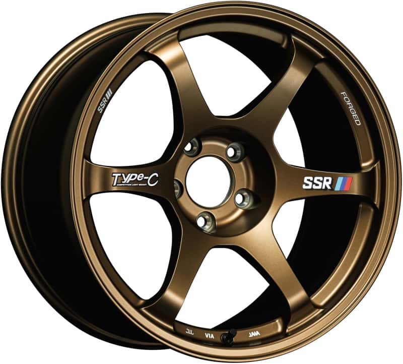 SSR — SSR Type-C Forged 18x9.5 +38 5/114.3 - Racing Bronze Wheel - view 2