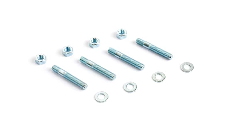 Cometic Gasket — Cometic Carburetor Studs 2in Zinc Plated - Set of 4 With Washers and Nuts
Carburetor Studs - view 1