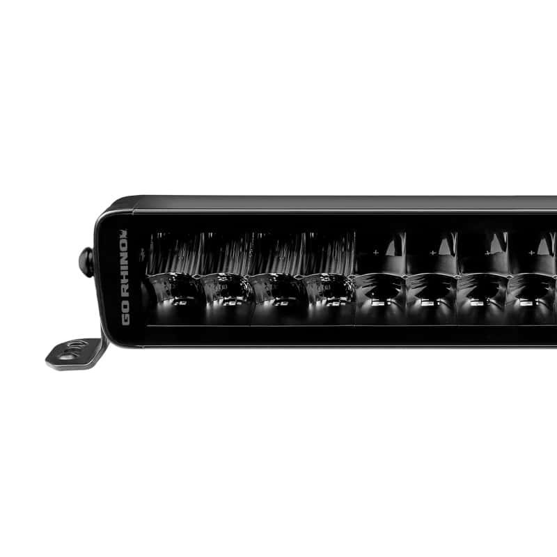Go Rhino — Go Rhino Xplor Blackout Series Dbl Row LED Light Bar (Side/Track Mount) 32in. - Blk
BLKOUT - 32"LightBar - view 6