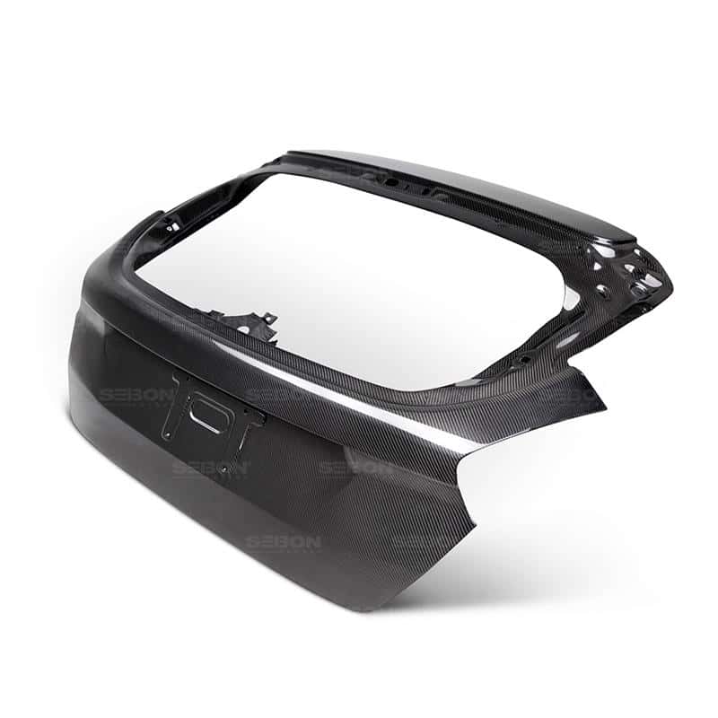 Seibon — Seibon 15-16 Ford Focus Hatchback Carbon Fiber Trunk Lid - view 2