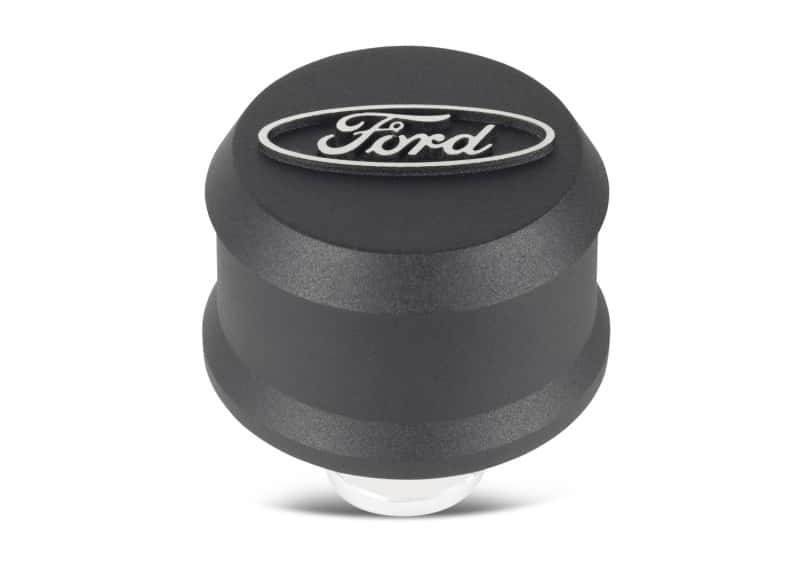 Ford Racing — Ford Racing Slant Edge Breather - Black
Oil Breather Cap - view 2