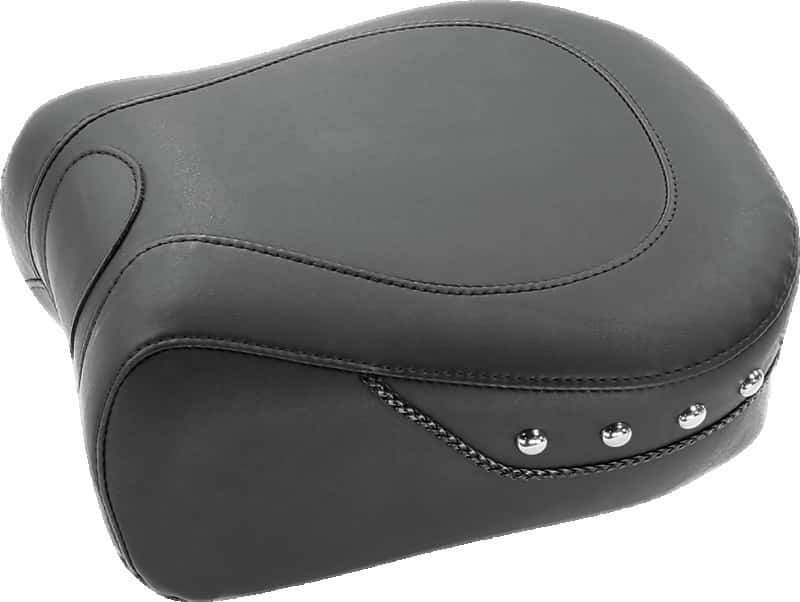 Mustang Motorcycle — Mustang 08-21 Harley Electra Glide, Rd Glide, Rd King, Str Glide 1PC Seat w/Diamond Stitch - Black - view 1