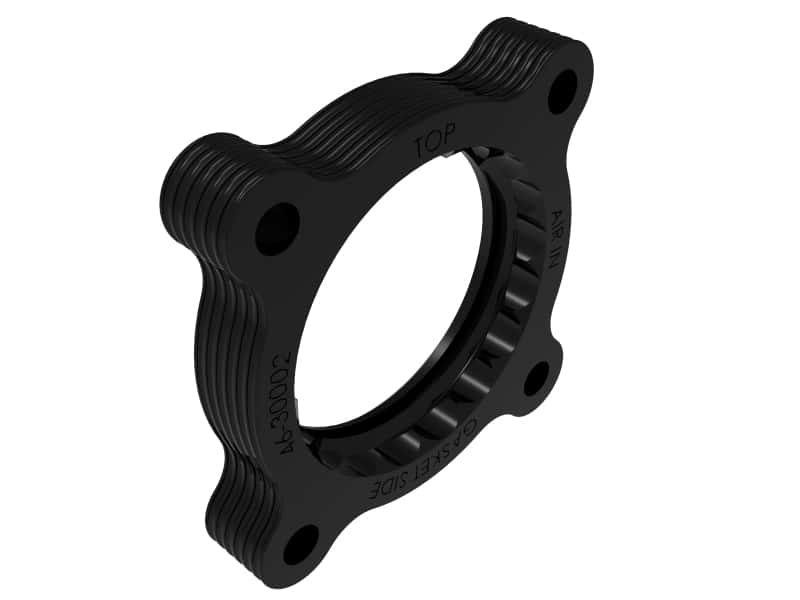 aFe — aFe Silver Bullet Throttle Body Spacers Mazda 3 14-18 L4-2.0L/2.5L
Throttle Body Spacer - view 1