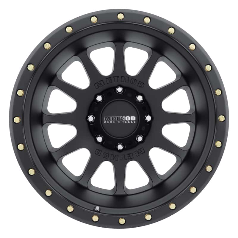 Method Wheels — Method MR605 NV 20x10 -24mm Offset 8x6.5 121.3mm CB Matte Black Wheel - view 2