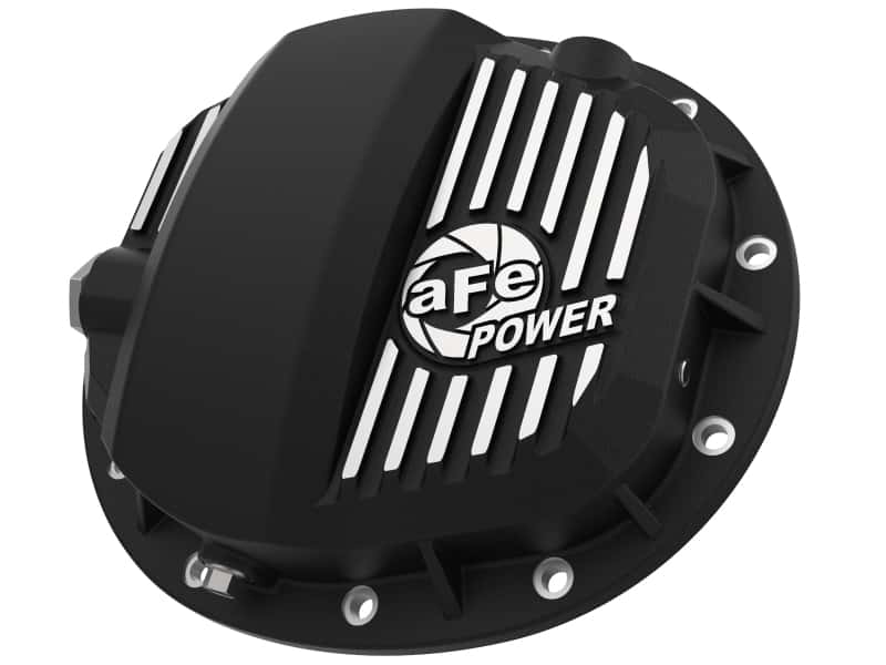 aFe — aFe Pro Series GMCH 9.5 Rear Diff Cover Black w/ Machined Fins 19-20 GM Silverado/Sierra 1500
Differential Cover - view 1
