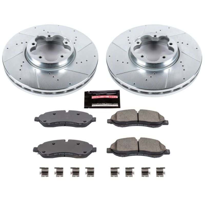PowerStop — Power Stop 15-19 Ford Transit-150 Front Z23 Evolution Sport Brake Kit - view 1