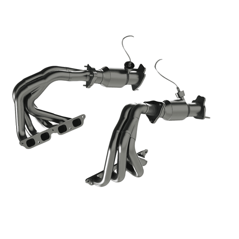Kooks Headers — Kooks 22+ Chevrolet C8 Corvette Z06 LT6 1-7/8in. x 2in. SS Tri-Y Headers w/ GREEN Cats
22+ Z06 Header Kit.
22+Z06 Header Kit. - view 3