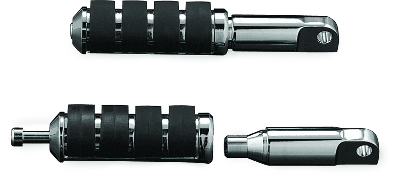 Kuryakyn — Kuryakyn Male Mount 2-1/2inch Footpeg Extension Chrome (Pair) - view 2