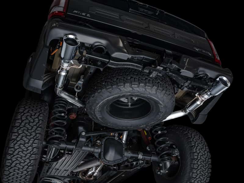 AWE Tuning — AWE Gen 3 Raptor SwitchPath Exhaust  - Chrome Silver Tips
SwitchPath Exhaust - view 3