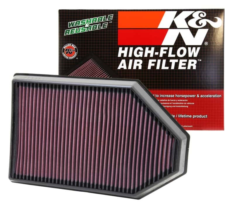K&N Engineering — K&N Replacement Air Filter for 11 Chrysler 300/300C / Challenger 3.6L/5.7L/6.4L / Charger 3.6L/5.7L
Replacement Air Filt
Air Filter - view 8