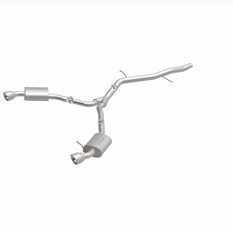 Magnaflow — MagnaFlow 18-19 Audi A5 Dual Exit Polished Stainless CatBack Exhaust - 3in Main Piping Diameter
Cat-Back - view 6