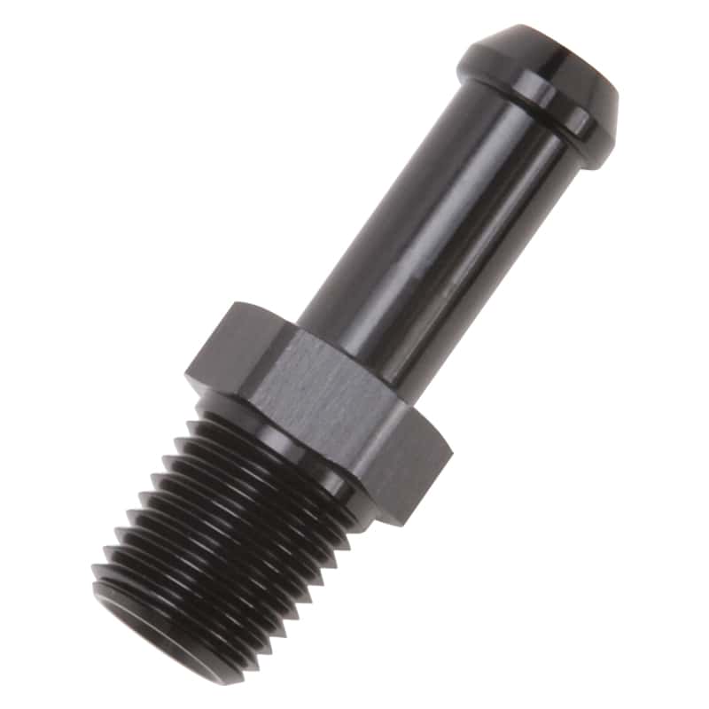 Edelbrock — Edelbrock Hose End Straight 1/4In NPT to 3/8In Barb Black Anodize
KIT PARTS - view 4