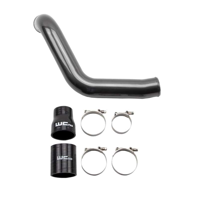 Wehrli — Wehrli 04.5-05 Chevrolet LLY Duramax Passenger Side 3in Intercooler Pipe - Sparkle Copper
P IC Pipe 04.5-05 SC - view 1