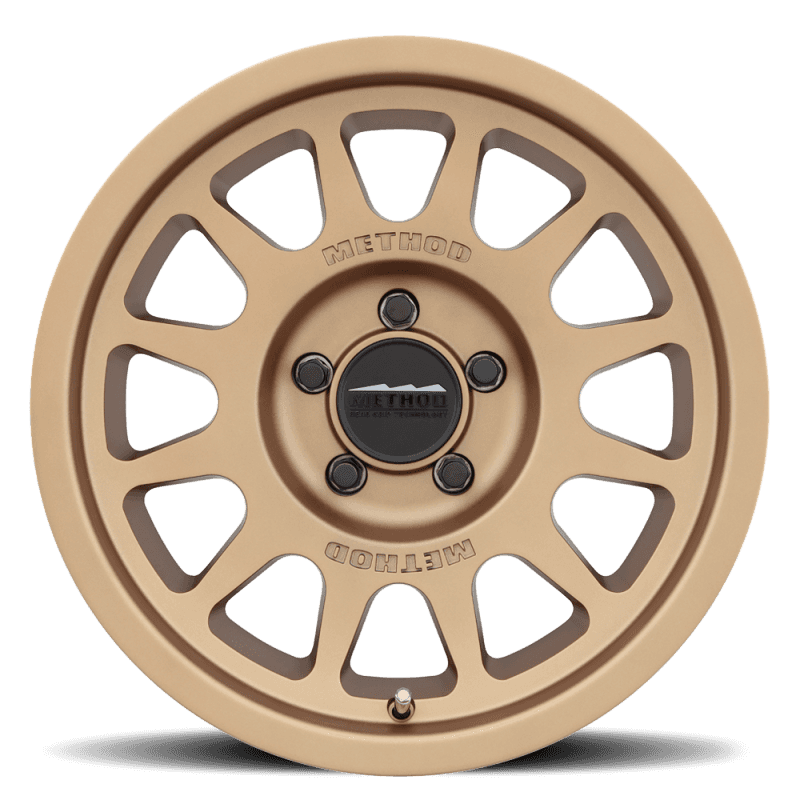 Method Wheels — Method MR703 17x8.5 0mm Offset 5x5 71.5mm CB Method Bronze Wheel - view 2