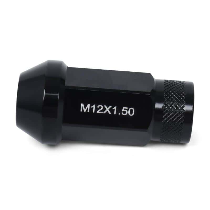 BLOX Racing — BLOX Racing Street Series Forged Lug Nuts - Black 12 x 1.5mm - Set of 20 (New Design) - view 7
