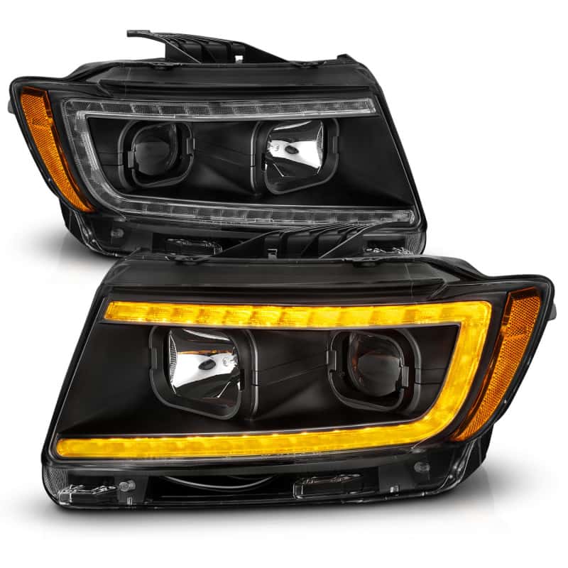 ANZO — ANZO 11-13 Jeep Grand Cherokee (Factory Halogen Only) Projector Headlights w/Light Bar Swtchbk Black
Head Light Set
HdLtSet - view 5