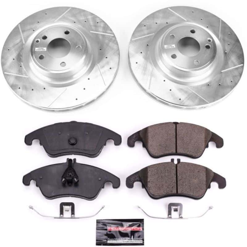 PowerStop — Power Stop 17-18 Mercedes-Benz SLC300 Front Z23 Evolution Sport Brake Kit - view 1
