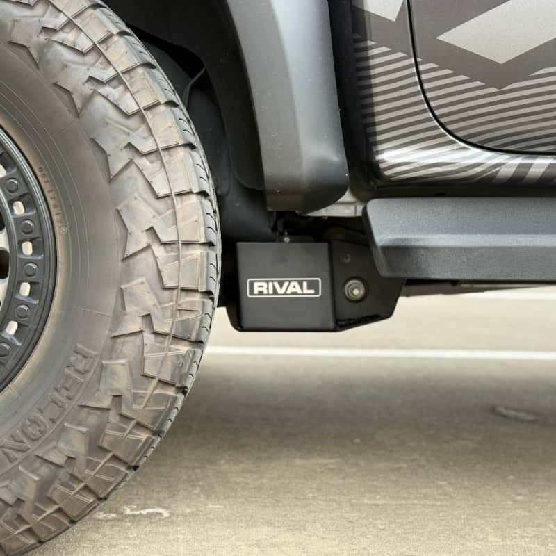 Rival 4x4 — Rival 24-26 Ford Ranger Raptor Rear Suspension Travel Sensor Aluminum Armor Set - view 2