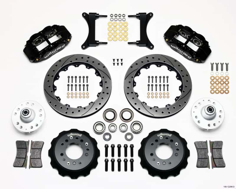 Wilwood — Wilwood Narrow Superlite 6R Front Hub Kit 12.88in Drilled 79-87 GM G Body
BRAKE KIT - view 1