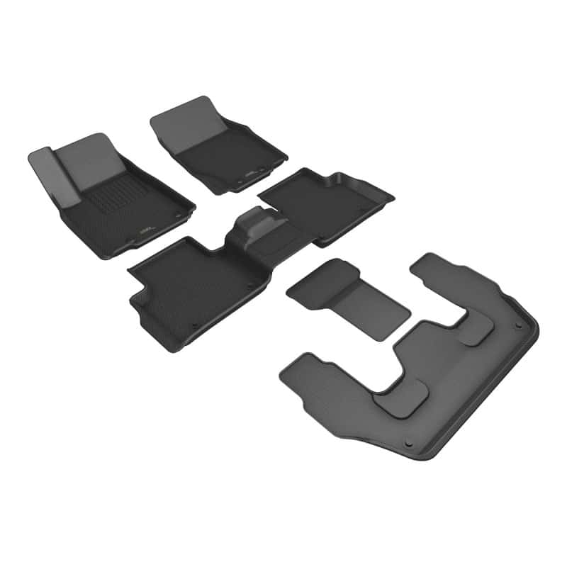 3D MAXpider — 3D MAXpider 22-24 Jeep Grand Cherokee (Wl) L 6-Seat Kagu Black R1 R2 R3
Floor Mat Set - view 1