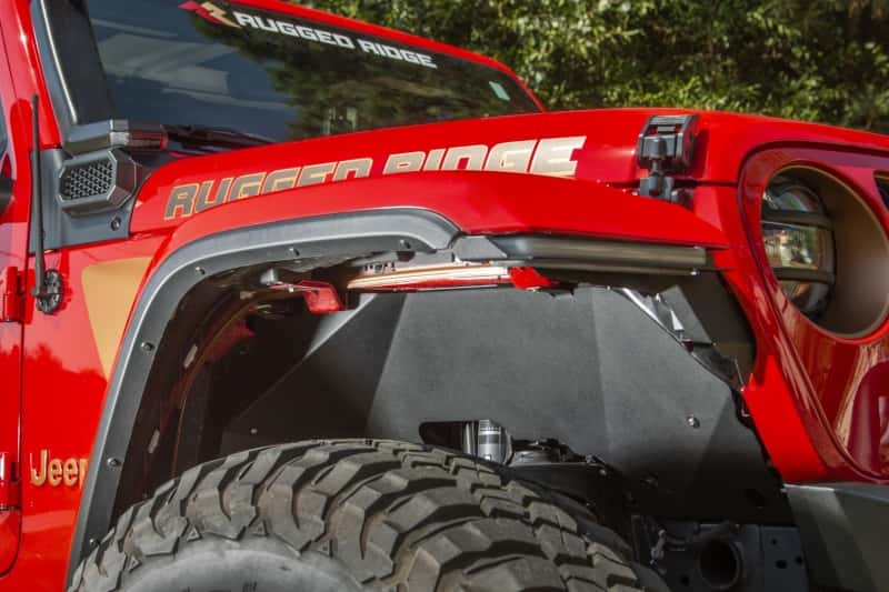 Rugged Ridge — Rugged Ridge 2018+ Jeep Wrangler JL Rear Inner Fender Liners
OFFROAD_FENDERFLARES
Fender Liner - view 2