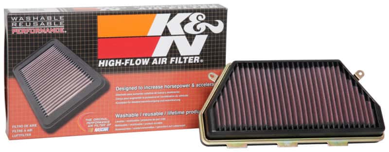 K&N Engineering — K&N 17-18 Honda CBR1000RR 999 Replacement Air Filter
Air Filter - view 4