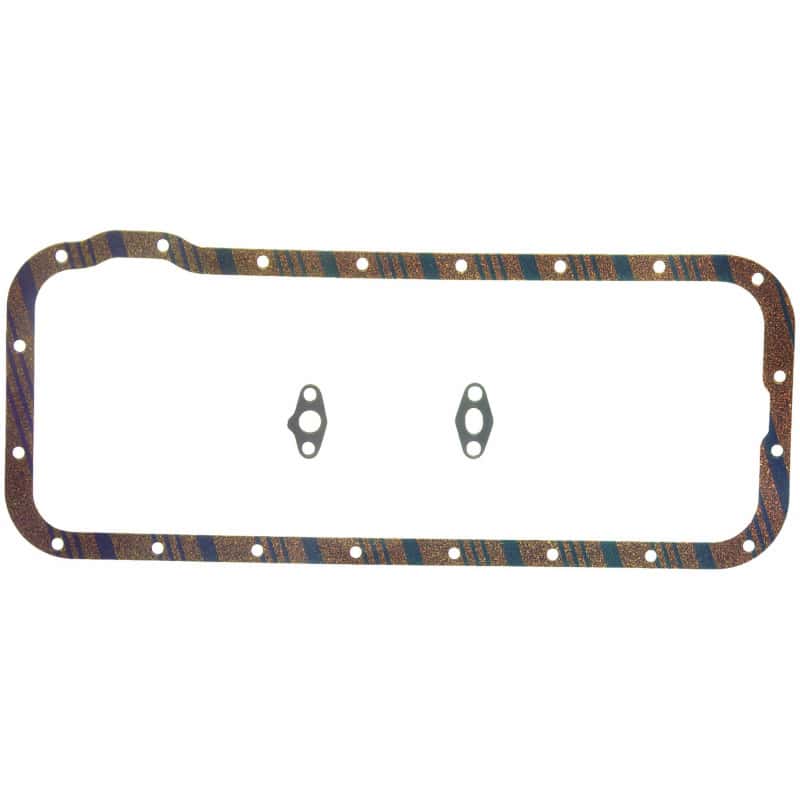 Fel-Pro — Fel-Pro Ford Thunderbird OS 11701 C Engine Oil Pan Gasket Set Blue Stripe cork-rubber - view 1